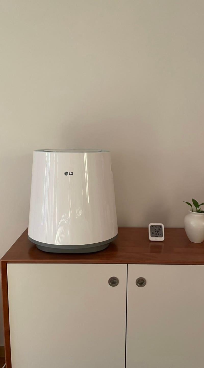 LG 퓨리케어 자연기화 가습기 HW500DAS 후기