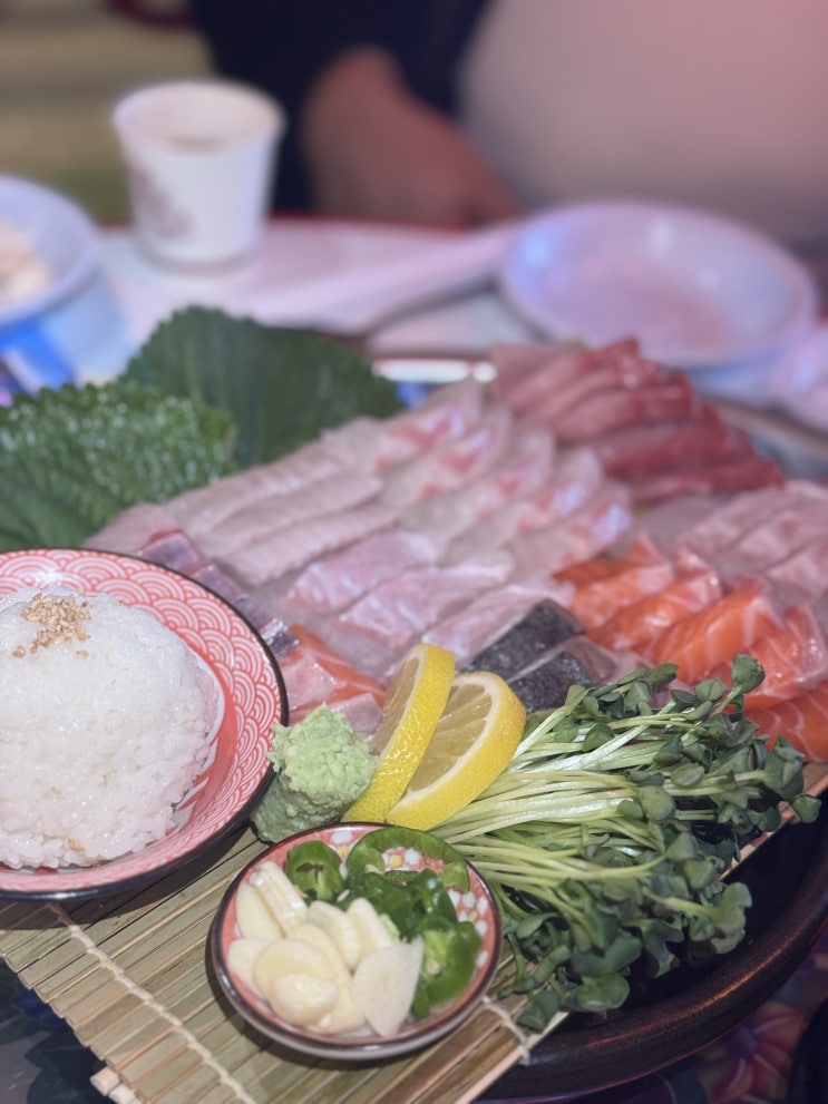  마곡발산역 숙성회 맛집 너울 마곡본점 남자 세명이서 배부르게 식사