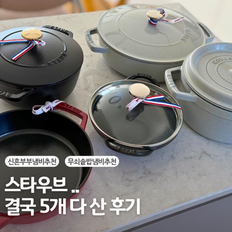 스타우브 종류 고민 끝 | 아시아볼, 베이비웍, 더블핸들, 시스테라 후기