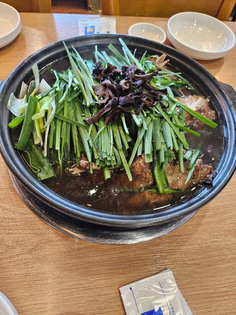 풍암동 보양식 맛집, 능이백숙에서 능이버섯 오리백숙 후기