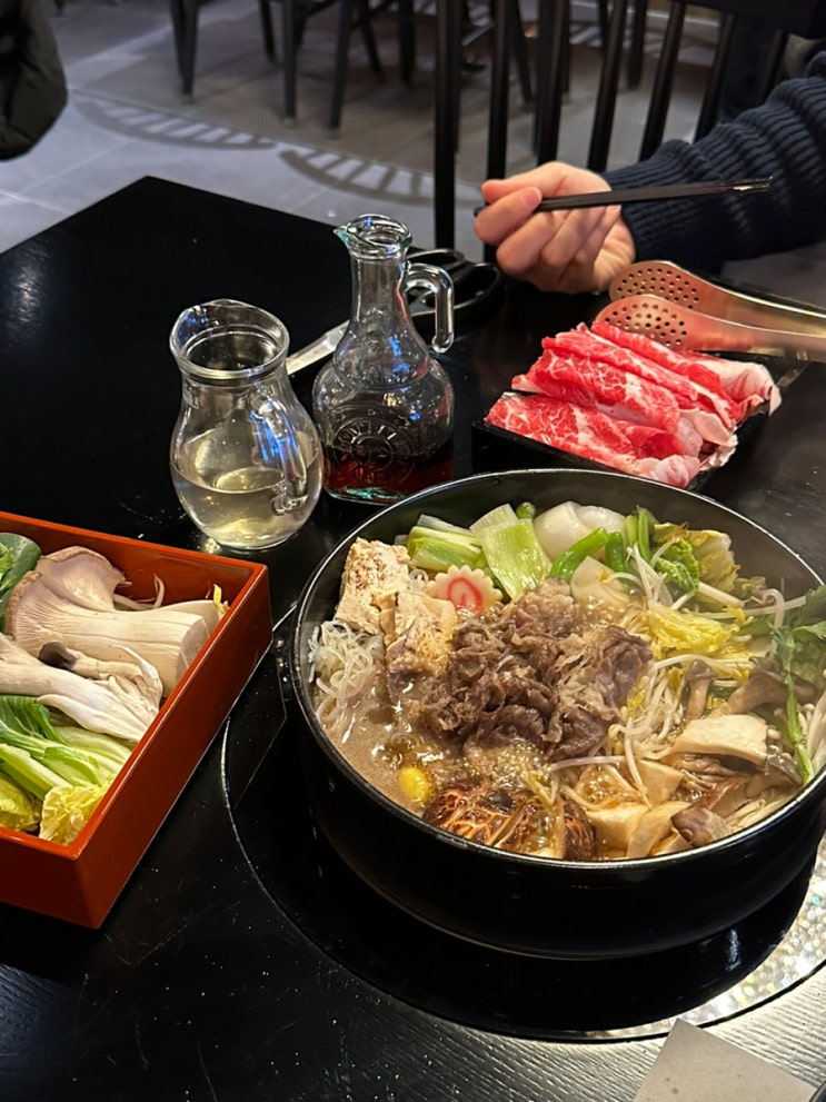  공덕역 맛집 옥소반 공덕역 샤브샤브 (주차 가능)
