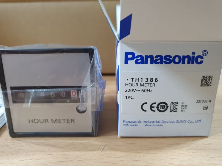  PANASONIC, HOUR METER TH1386 파나소닉 아워메타
