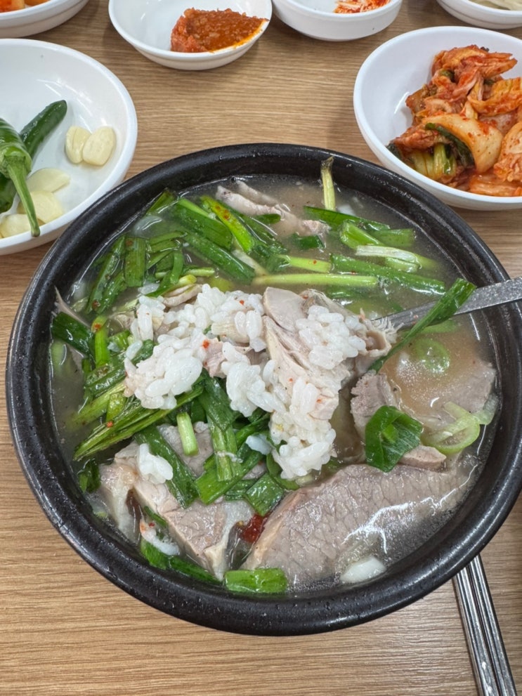  부산 주례에서 줄 서서 먹은 담백한 돼지국밥, 진짜 이유가 있었어요