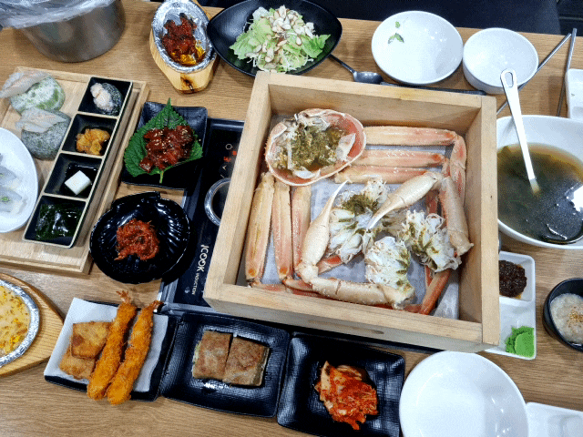 동명항맛집 팔도대게 푸짐한 대게세트 속초가볼만한곳