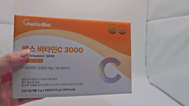 고용량비타민C 찾는 분들께, 헬로바이오 맥스 비타민C 3000 선택한 이유