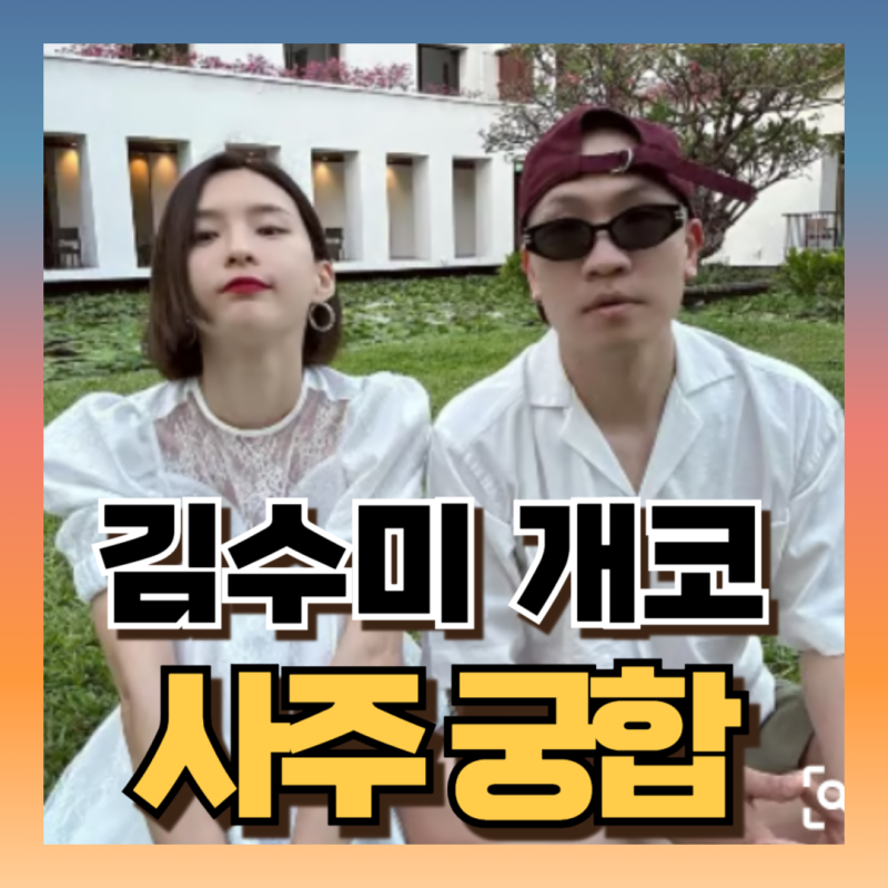 개코&김수미 사주 궁합 보니 임진+병진일주 조합은 이혼수?!!