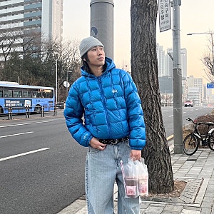 스투시 경량패딩 사이즈 추천, 실착 후기 !!