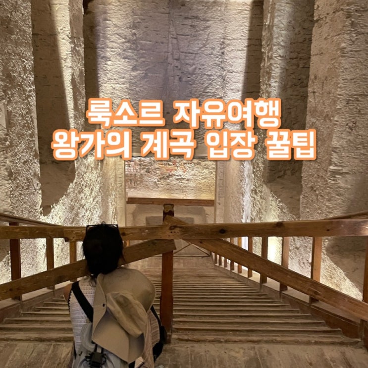  룩소르 서안 투어 | 왕가의 계곡 당일 택시 섭외 & 티켓 오피스 뇌물 요구썰 (학생 할인 주의 | 세티 1세)