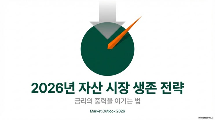  금리 인하라는 환상을 버려라: 2026년 자산 시장의 새로운 생존 법칙