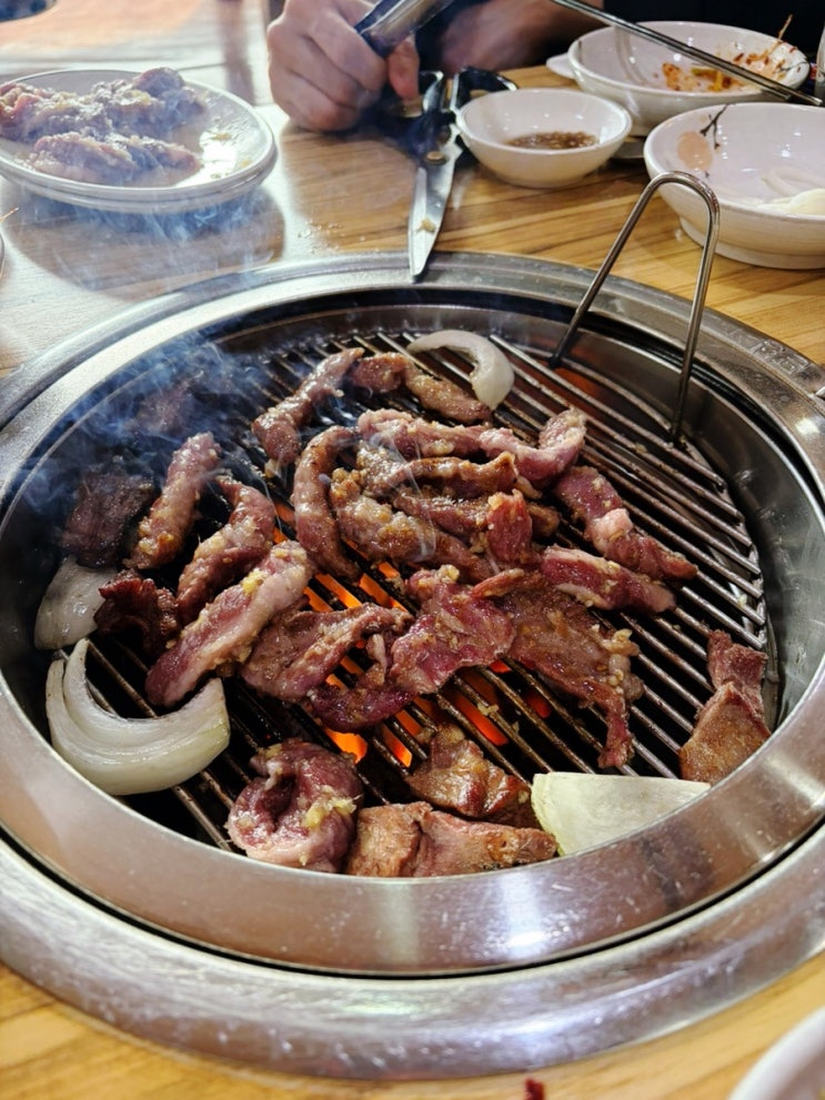  신방화역: <태문네> 강서구 갈매기살 연탄구이 맛집 할머니댁 노포 느낌 방문후기