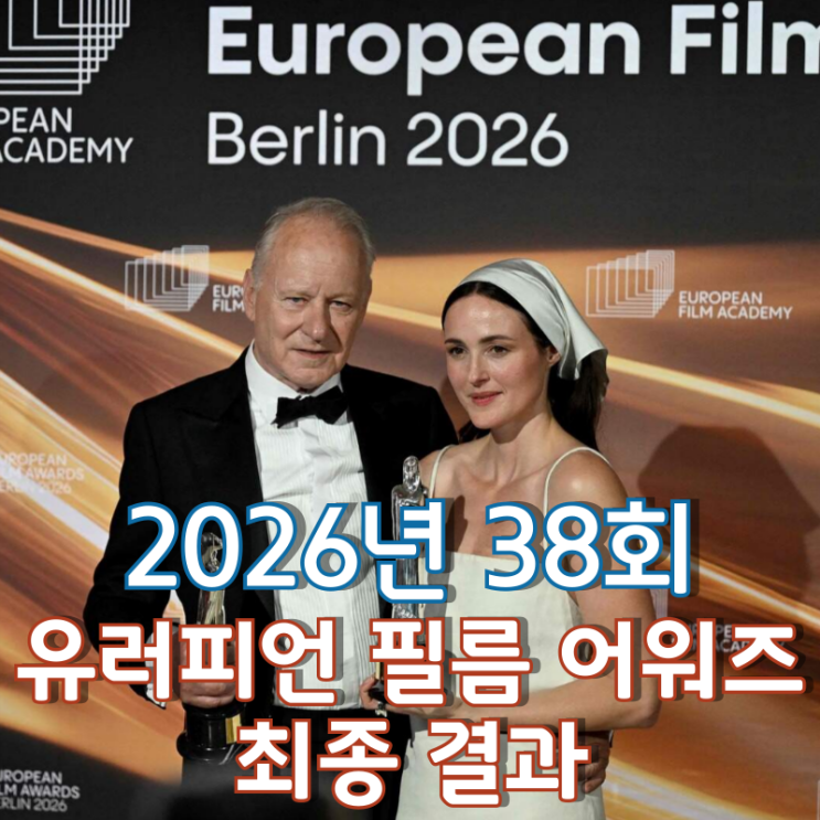  2026년 38회 유러피언 필름 어워즈 최종 결과