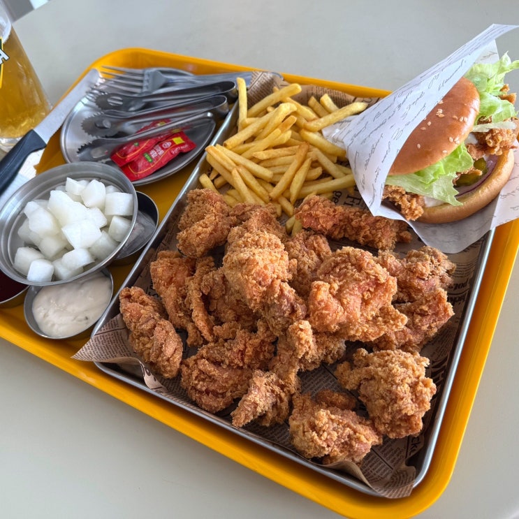  해운대 치킨 맛집 엘시티 텍사스두마리치킨 맛&가격 만족 100%