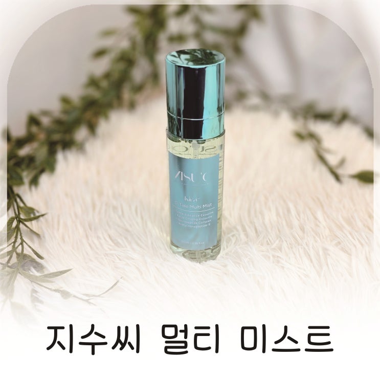  비건 멀티 미스트 추천, 지수씨 멀티 미스트 하나로 끝내는 데일리 수분 진정 루틴