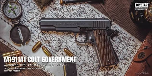 할 거 없어서 리뷰하는 토이스타 콜트 M1911 비비탄총
