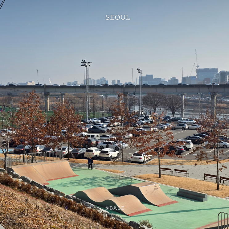  서울 성수역 근처 공영주차장 | 성수 주말에도 저렴한 살곶이 체육공원 주차장