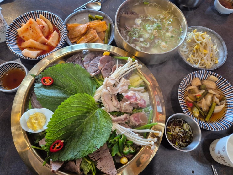  수원 영통구청 맛집 온미관 수원어복쟁반 몸보신 추천