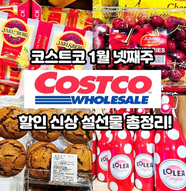  코스트코 1월 넷째주 할인상품