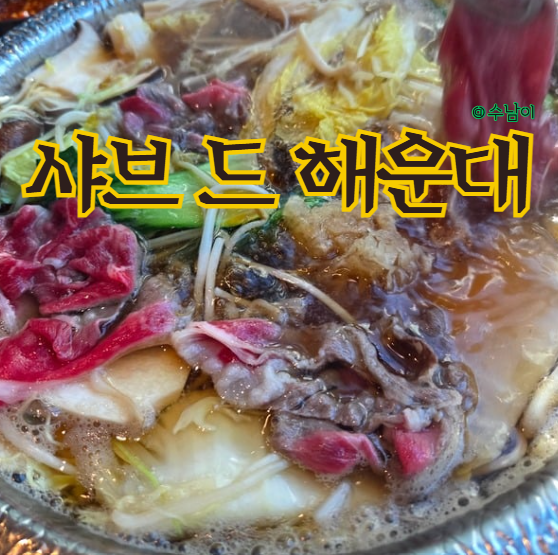  해운대 샤브샤브, 고기부터 다르더라! 프리미엄 한우 샤브 드 해운대