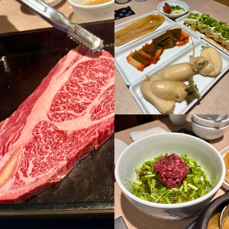  논현역 맛집 고기집 맛배고기:) 영동시장 한식명인 최상급 한우식당