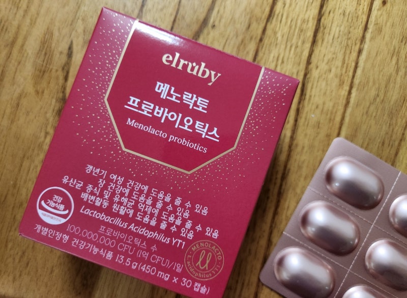 갱년기 유산균 YT1 메노락토 갱년기 열감 내려주는 효과 내돈내산 후기