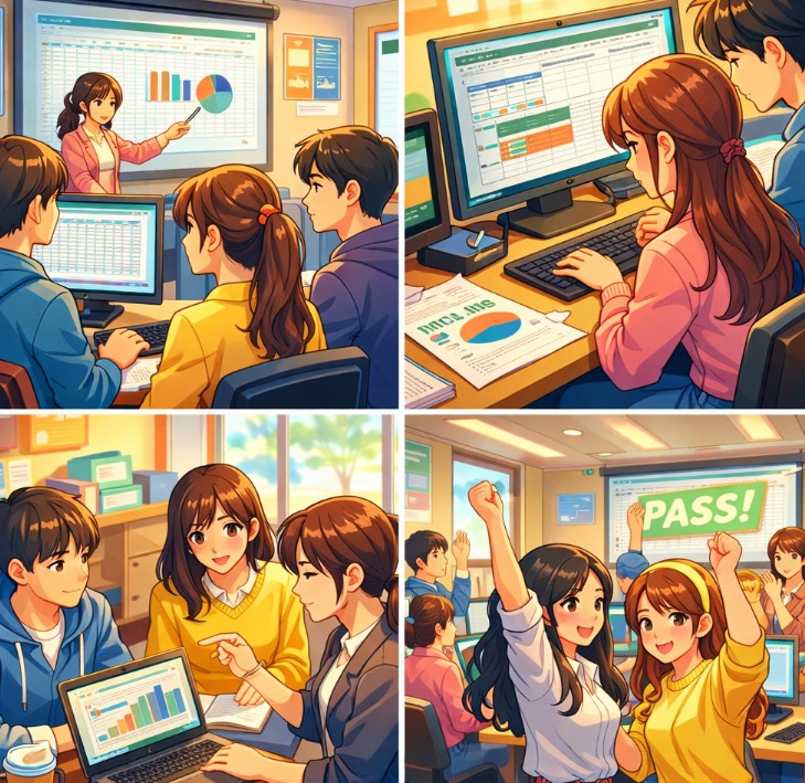  이대 컴활 2급 실기 학원, 독학보다 빠른 선택이 필요한 이유