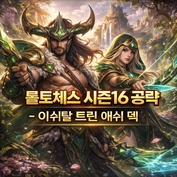 [시즌16] 롤토체스 시너지가이드 : 이쉬탈 트린 애쉬 덱