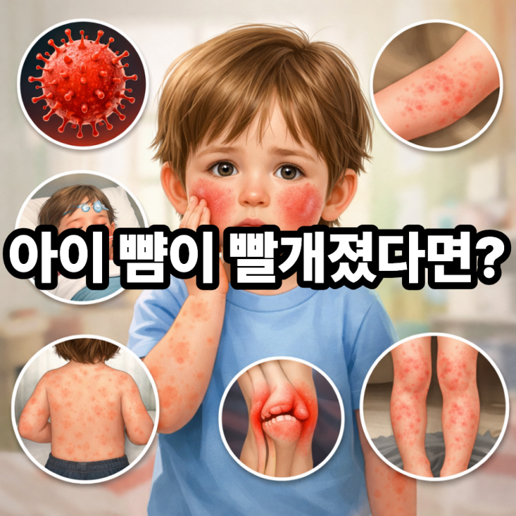  소아에게 흔한 감염성 홍반 증상 정리, 부모가 먼저 알아야 할 신호