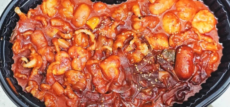  닭발 덕후가 말하는 두찜 신메뉴 '한우대창맵닭발' 찐후기