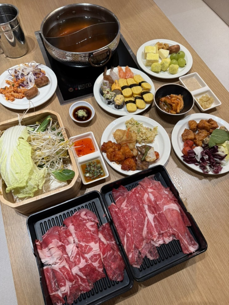  대구 칠성동 창조경제단지 맛집 샤브엔드 침산점