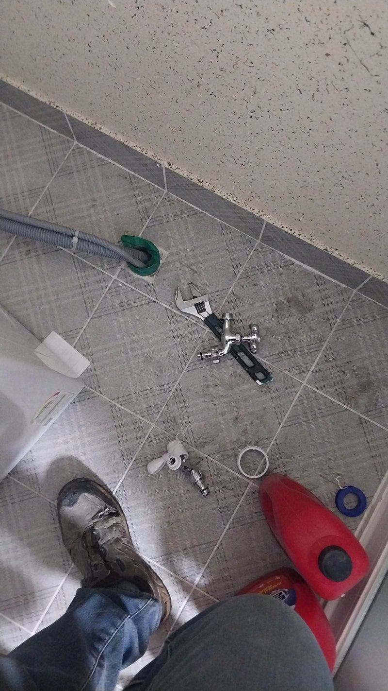 🚿 인천 남동구 논현동 빌라이사 후 세탁기 연결 불가 → 노후 수도꼭지 교체로 간단 해결한 사례