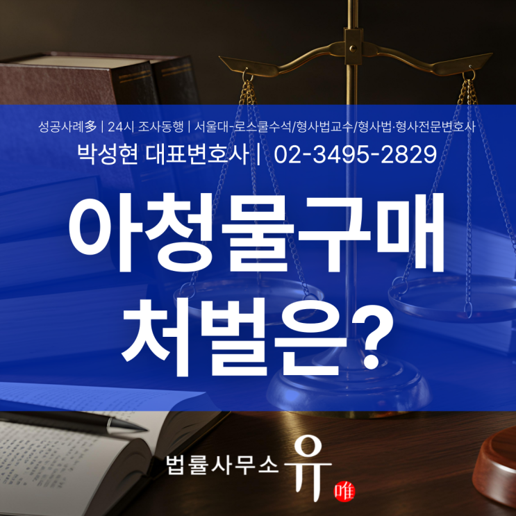  아청물구매 처벌수위 및 조사대응책 정리
