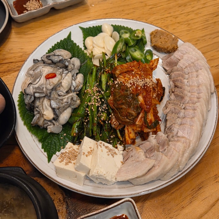  광주 풍암동 맛집 정주막 굴보쌈 술집 추천