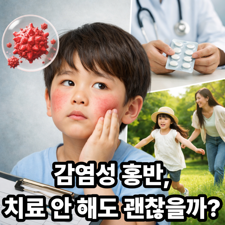  감염성 홍반 치료는 필요할까? 자연 회복될까｜부모가 꼭 알아야 할 핵심 정리