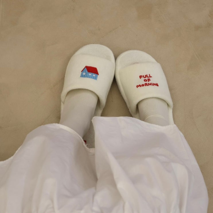  아푸푸하우스 홈슬리퍼 귀여운실내화 추천해요