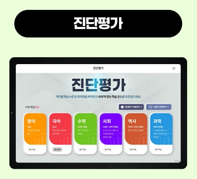  예비 중학교 1학년 기초학력평가 중등 반배치고사/진단평가 과목별 기출문제 무료인강 체험신청하기