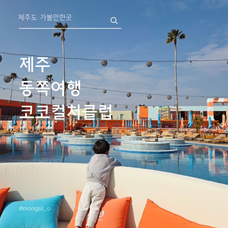  제주 동쪽 꼭 들려야할 스팟 으로 오션뷰 카페 코코컬처클럽 제주답던 시간
