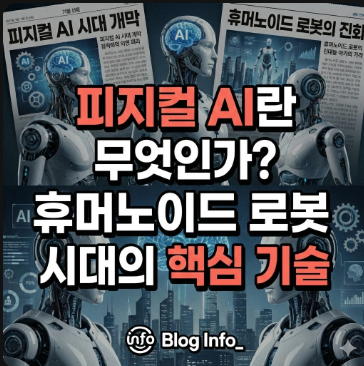  피지컬 AI란 무엇인가? 휴머노이드 로봇 시대의 핵심 기술