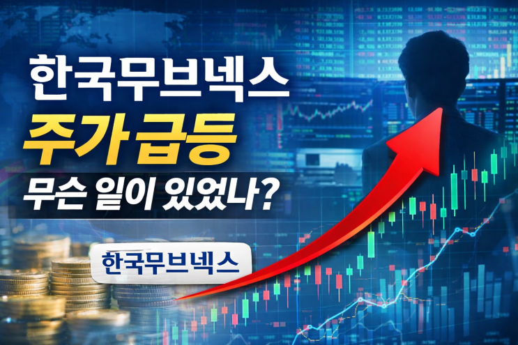  한국무브넥스 주가 급등, 무슨 일이 있었나?