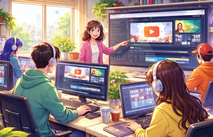  신촌 유튜브 영상편집 기초 학원, 초보자가 취업까지 성공한 비법