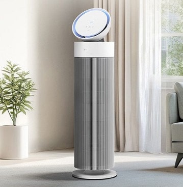2025 LG 에어로부스터 AS155GWDL, 슬림 디자인에 강력 부스터