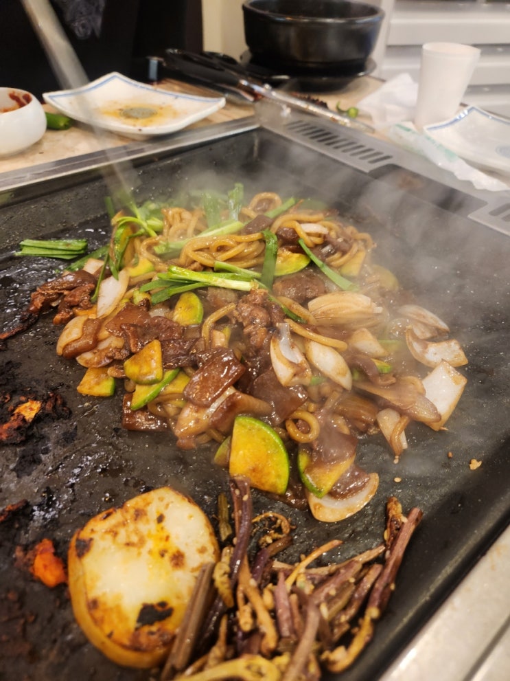  목동고기집 양화돌판삼겹 현대백화점 바로 앞 깔끔한곳
