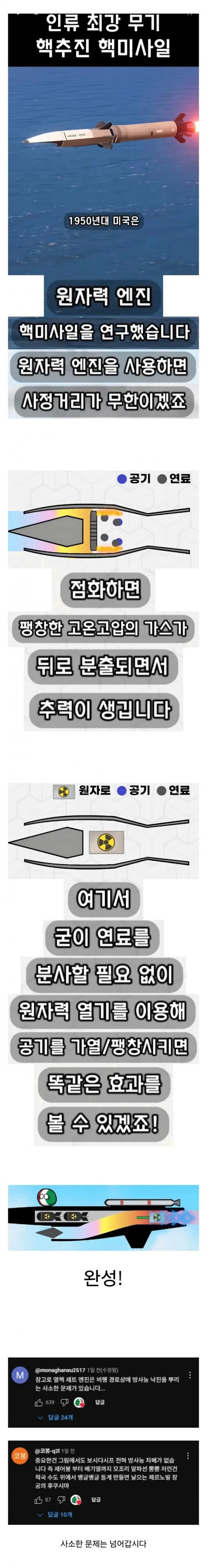  이론상 인류 최강의 무기라는 원자력엔진 탑재 미사일.jpg