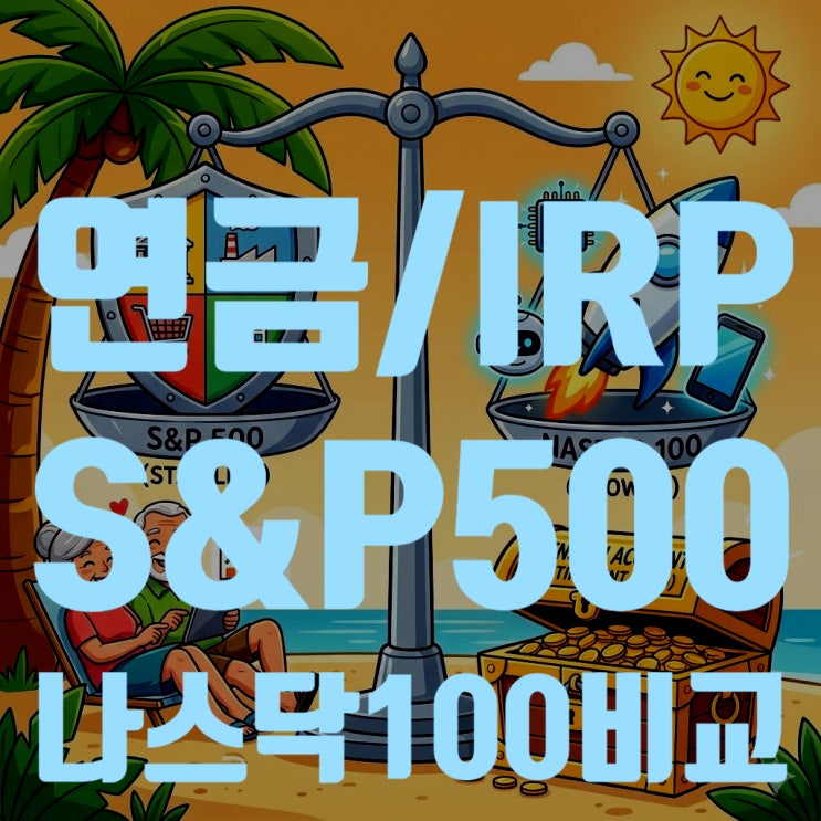  연금 저축 & IRP, S&P500 vs 나스닥100 수익률 비교 및 ETF 추천 (2026년 최신)