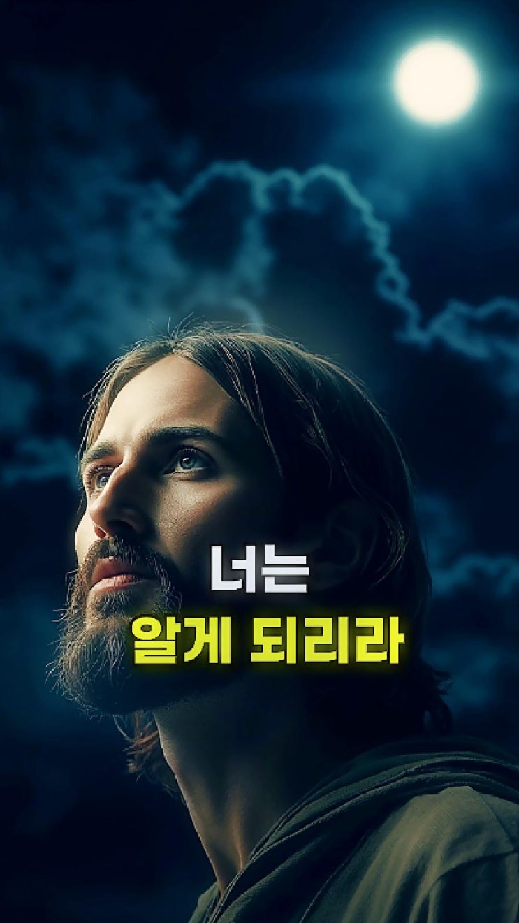  예수님 메시지: 너의 생각에만 의지하지 말아라