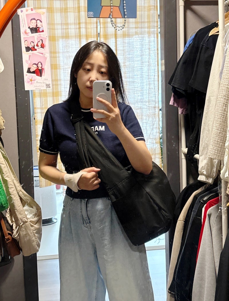 유니클로 기저귀가방 추천 - 인스타 룰루레몬 대체 가방 실제 후기 (검색 말고 댓글로 묻는 ....