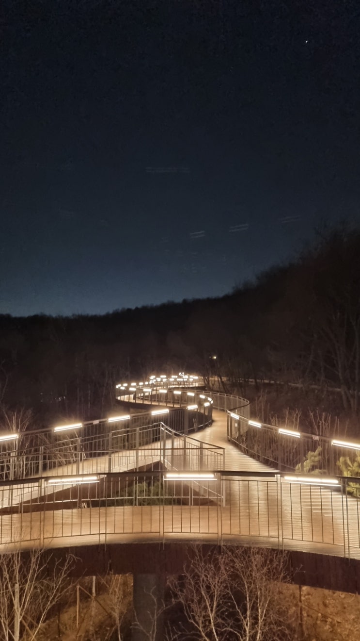  용마산 스카이워크 서울의 야경을 찾아서...