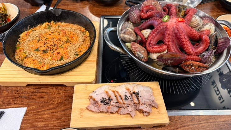  장안동맛집 비주얼 폭발 통문어 해물탕, 부모님 모시고 가기 좋은 [금면옥],