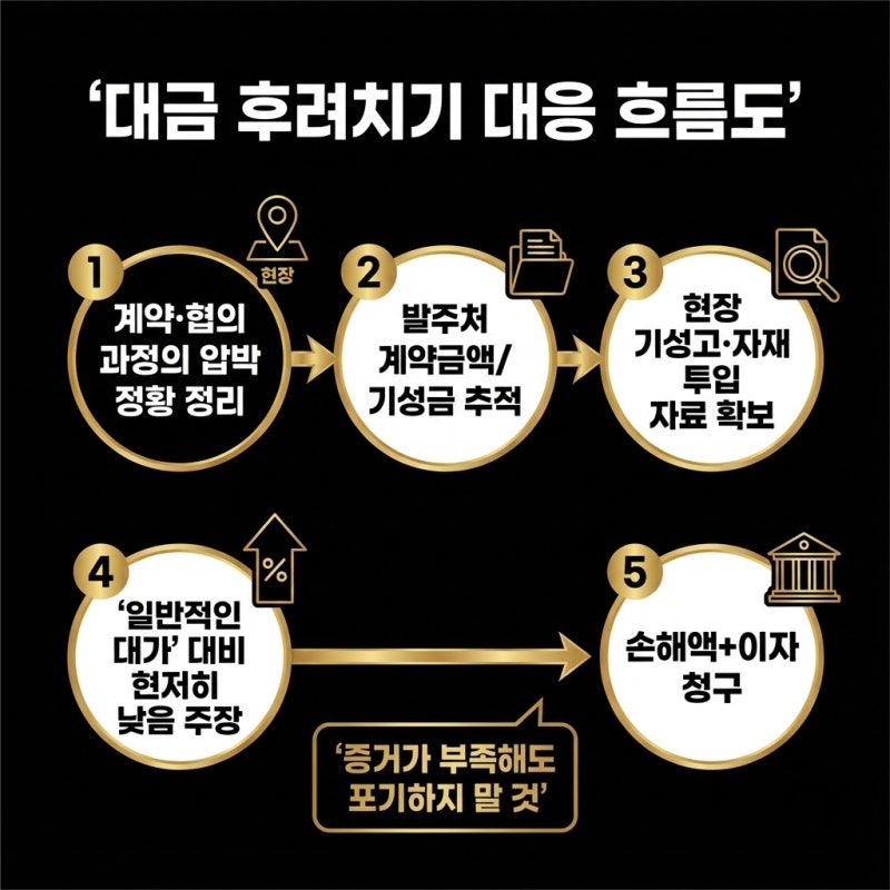 발주처 금액보다 너무 낮은 하도급비, 부당 대금 대응법 관련 이미지 6