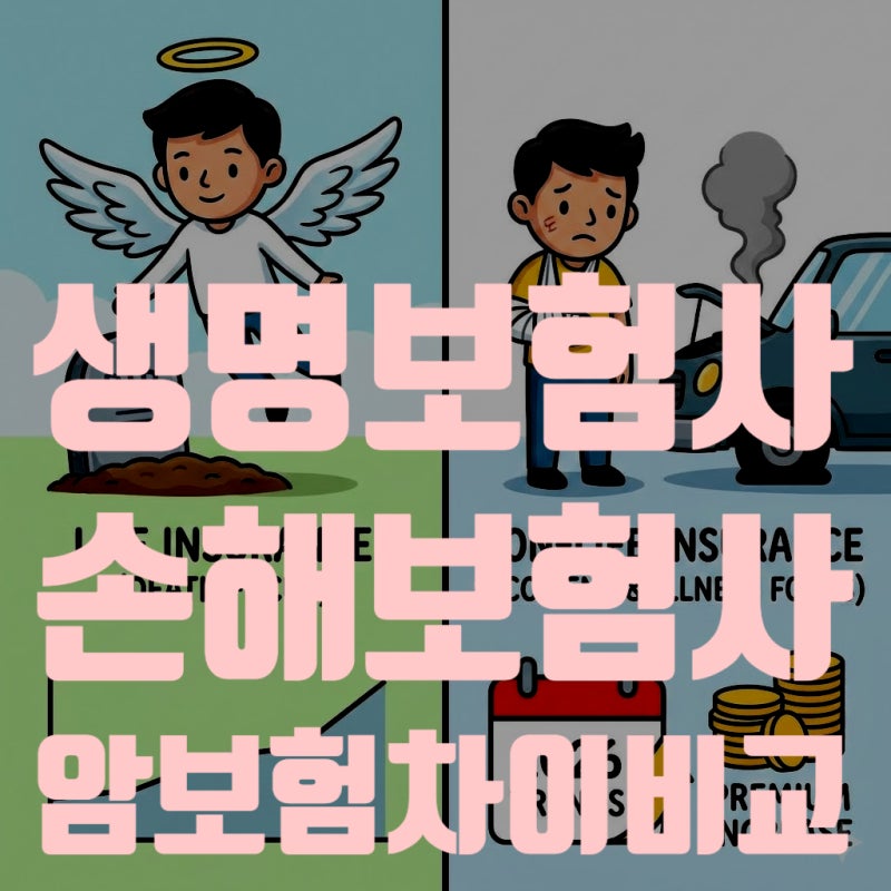 생명보험사 vs 손해보험사 암보험 차이점 완벽 비교 (2026년 개정판 약관 분석)