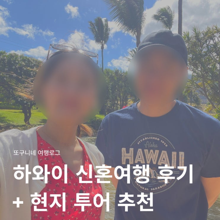  하와이 신혼여행 오아후 하와이 아일랜드 후기 + 현지 투어 추천